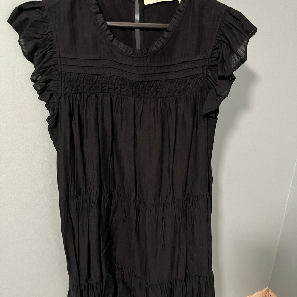 Esprit navy blue baby doll dress